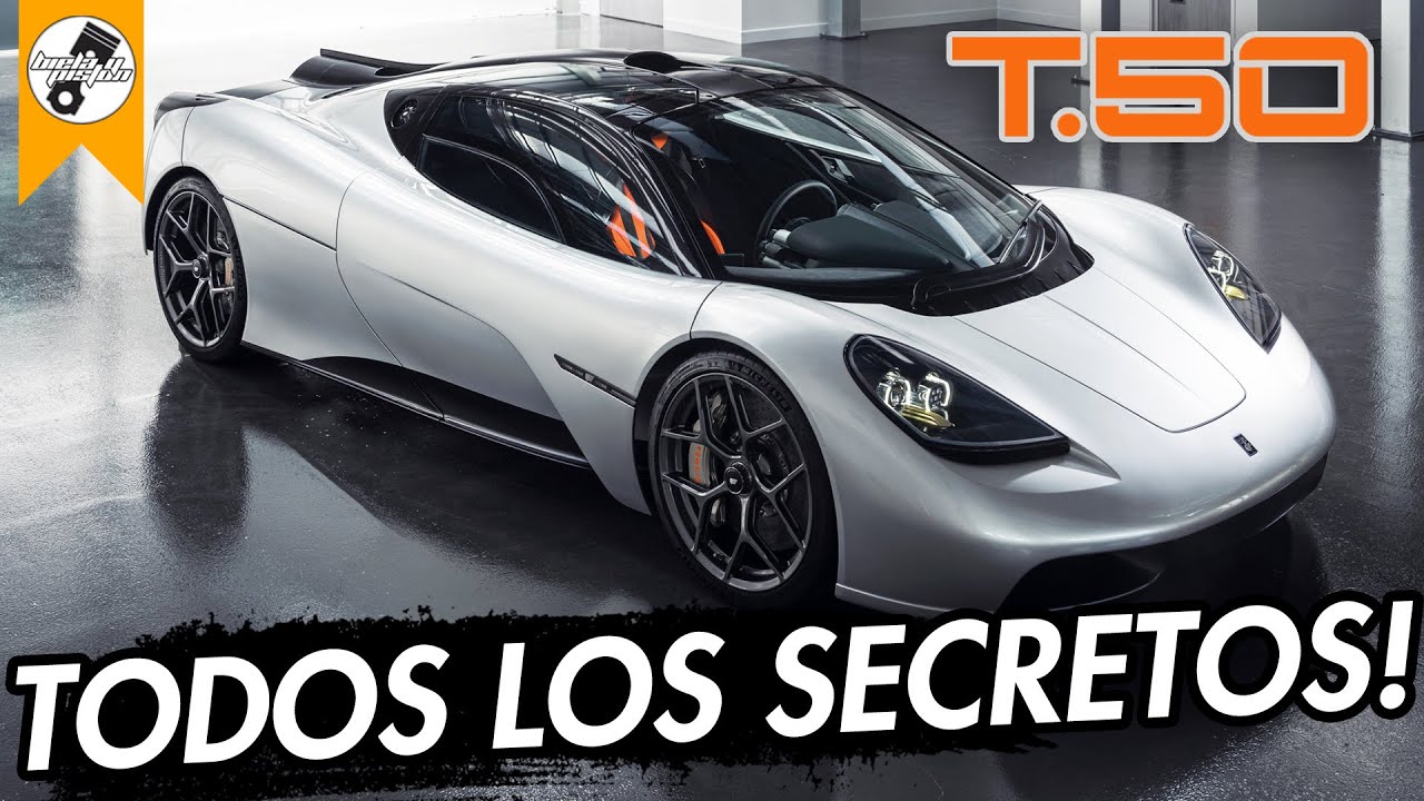 EXPLICADO: El REVOLUCIONARIO GMA T50 de Gordon Murray