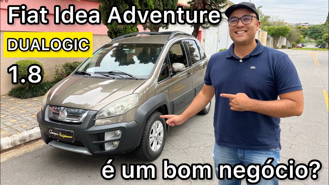 FIAT IDEA ADVENTURE USADO: bom negócio? E o câmbio Dualogic? E o motor 1.8 é gastão?