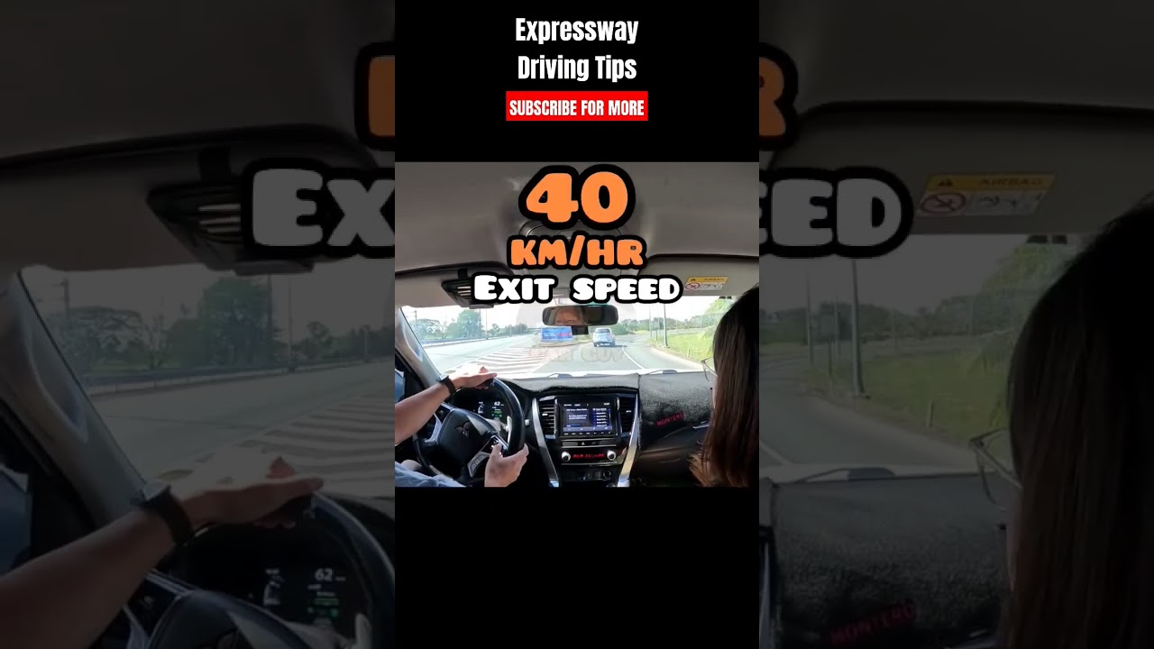 Expressway Driving Tips for Beginners - Ry Your Car Guy #ryyourcarguy #expressway #beginnerdrivers