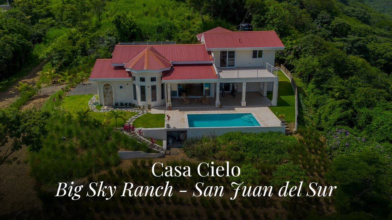Casa Cielo A Private Hilltop Home with Ocean & Valley Views, San Juan del Sur