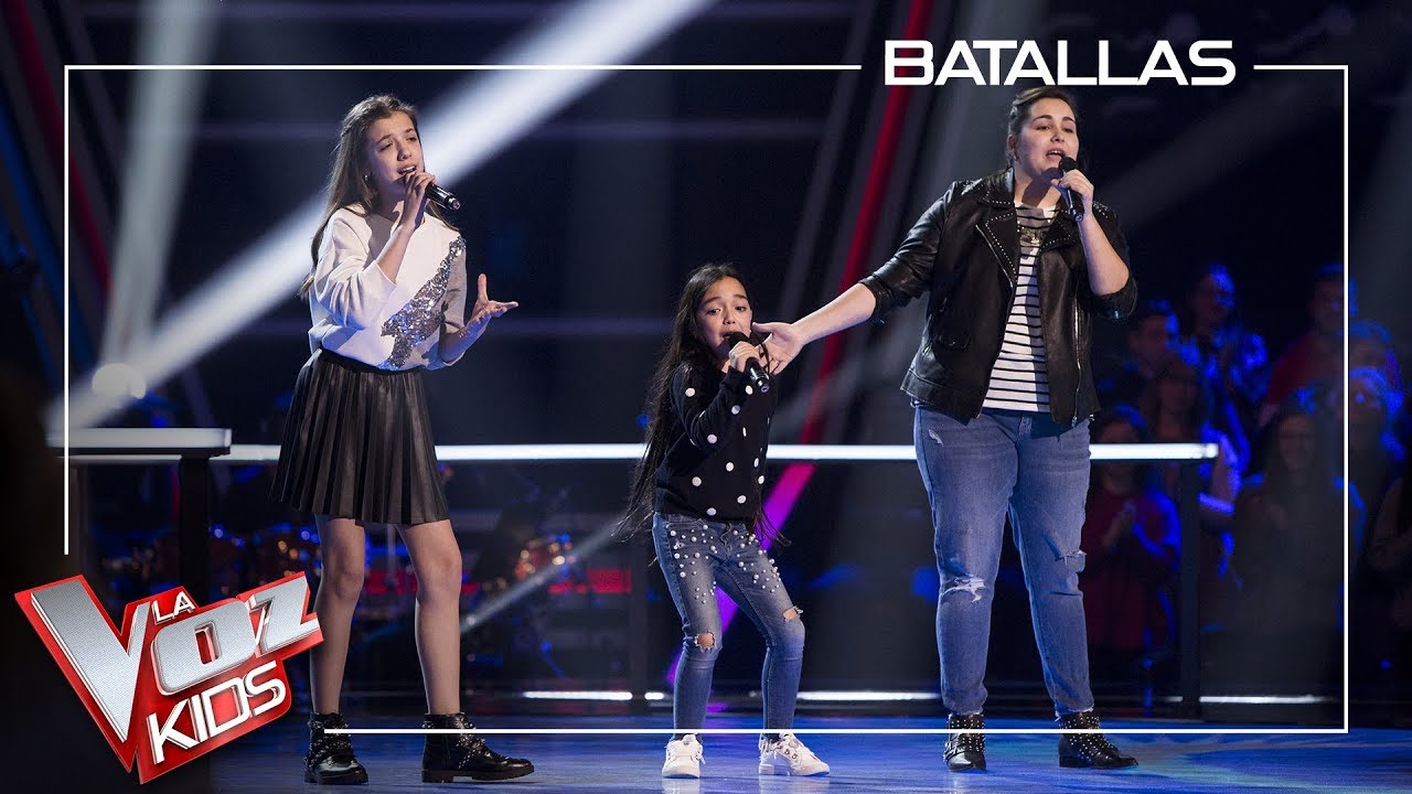 Esperanza, Patricia y Manuela cantan 'Mientes' | Batallas | La Voz Kids Antena 3 2019
