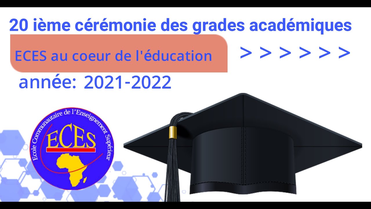 collation des grades académiques promotion 2021-2022