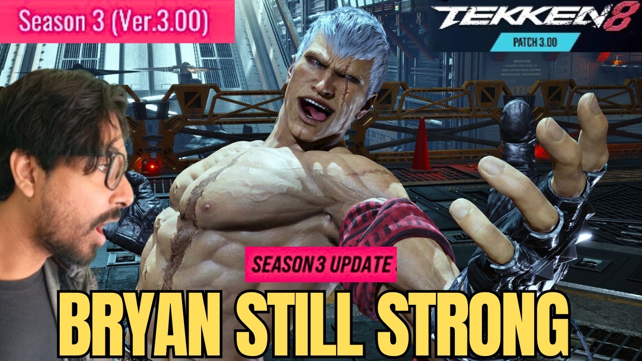 Изменения в патче 3.00 для 3-го сезона Брайана | Tekken 8