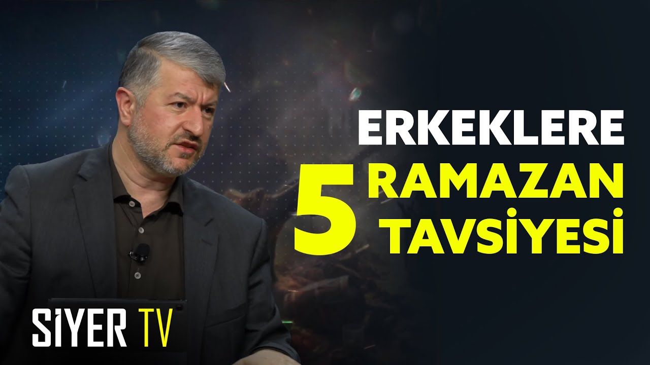 Erkeklere 5 Ramazan Tavsiyesi | Muhammed Emin Yıldırım