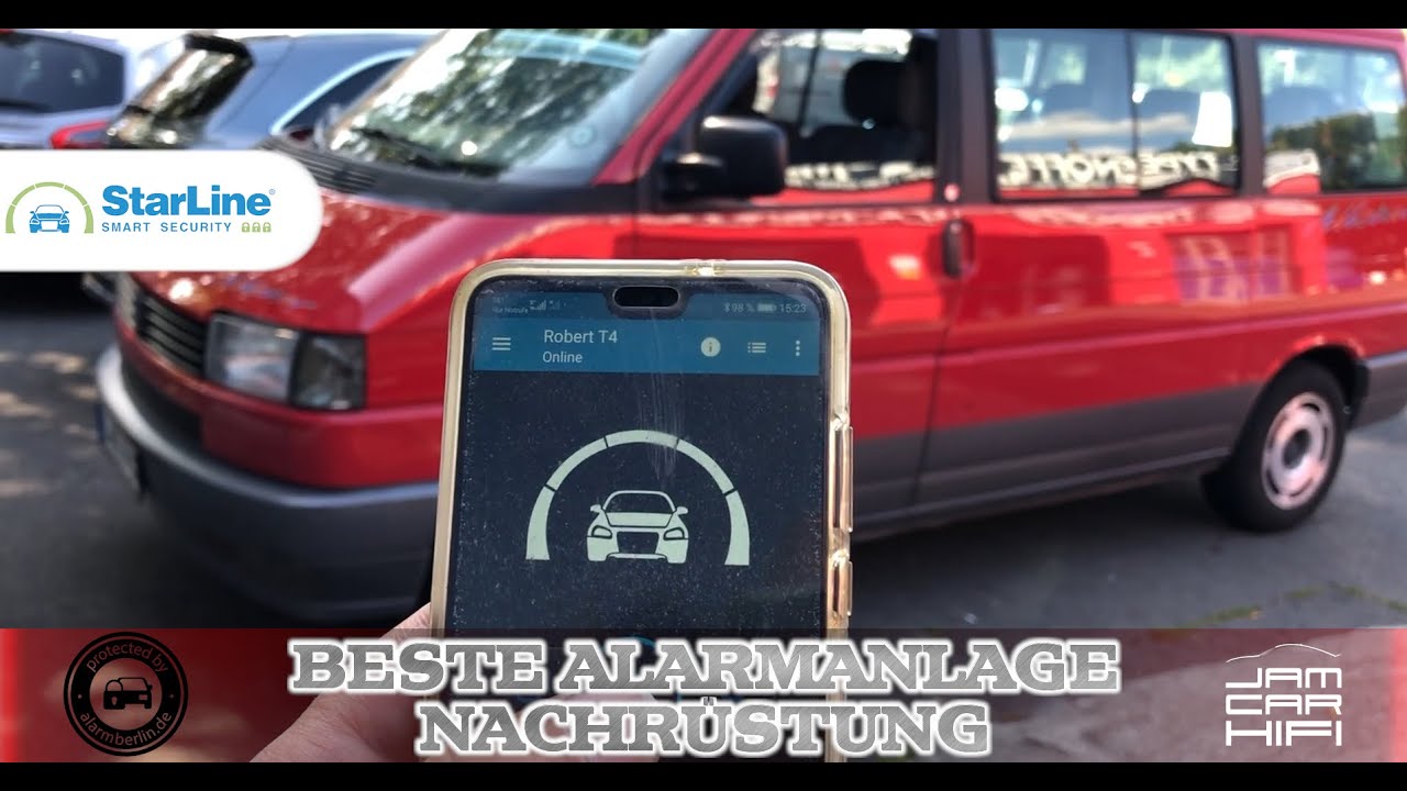 Youngtimer und Oldtimer DIEBSTAHLSCHUTZ: VW T4 K&auml;fer Porsche usw. Starline S66-GPS! Autoalarm Berlin