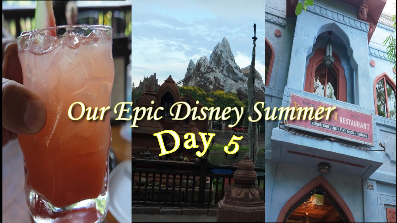 Disney World Day 5 Vlog | Animal Kingdom Lodge, Nomad Lounge & Yak & Yeti Eats