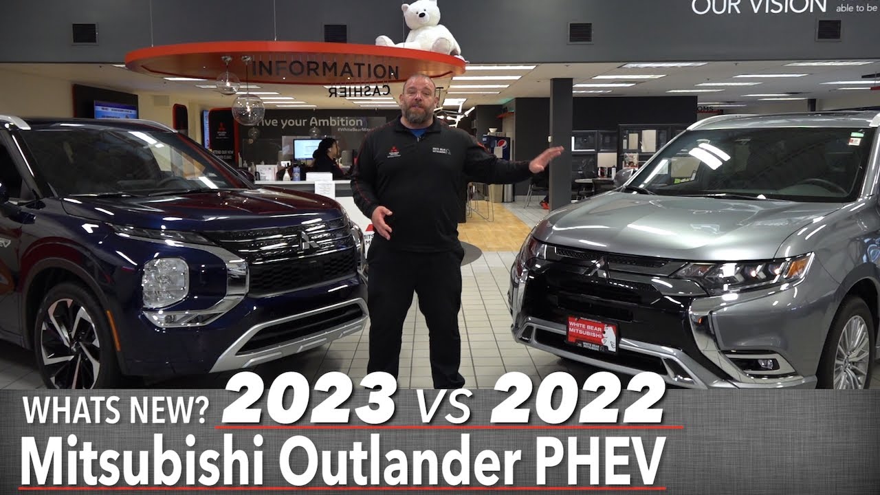 [Compare] 2023 vs 2022 Mitsubishi Outlander PHEV | White Bear Lake | St Paul | Mpls | St Cloud | MN