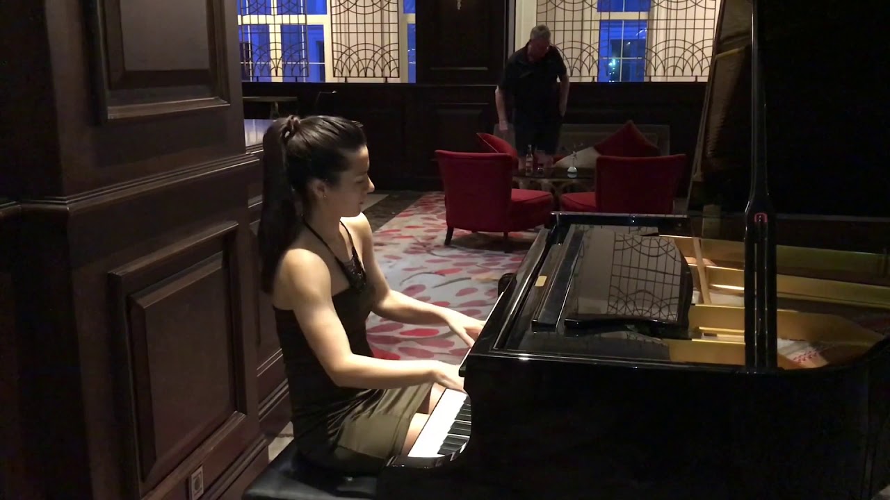 Barry White - Love’s Theme piano cover by Albena Stoilova at Rixos Premium Belek