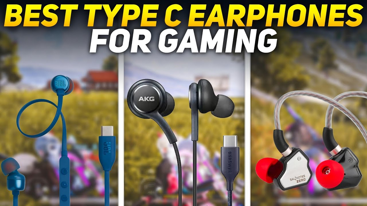TOP 3 BEST TYPE C GAMING EARPHONES UNDER 2000 🔥 WIRED TYPE C EARPHONES FOR GAMING UNDER 2000