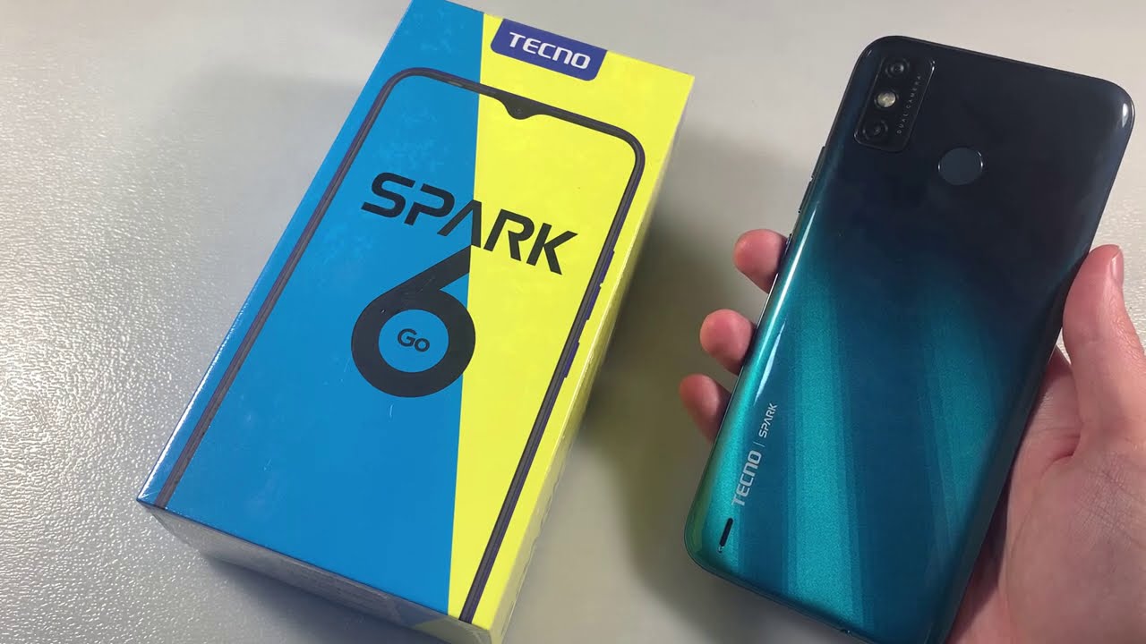 Обзор Tecno Spark 6 Go 2020 (KE5)