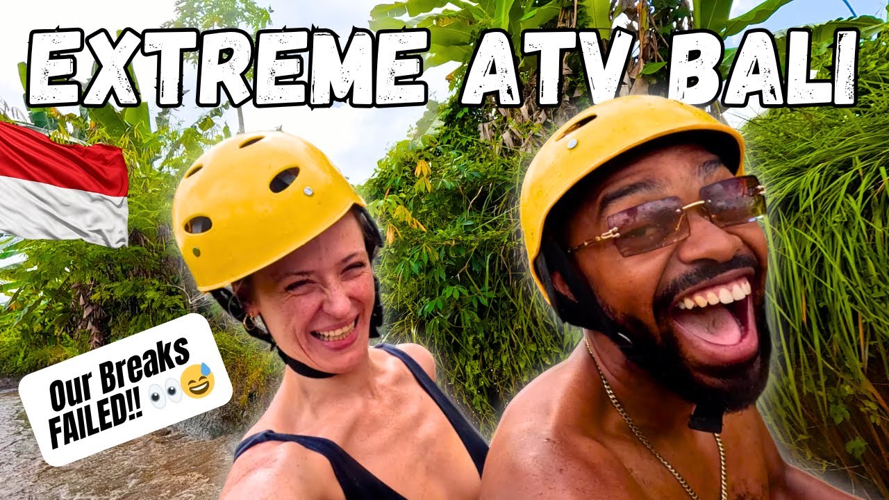 ATV Bali Ubud - The Most EXTREME ATV Tour In Bali! OUR BREAKS FAILED!! 😱 🇮🇩