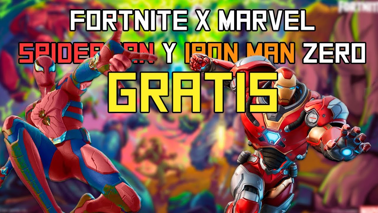 *GRATIS* COMO CONSEGUIR LAS SKINS DE MARVEL ZERO EN FORTNITE