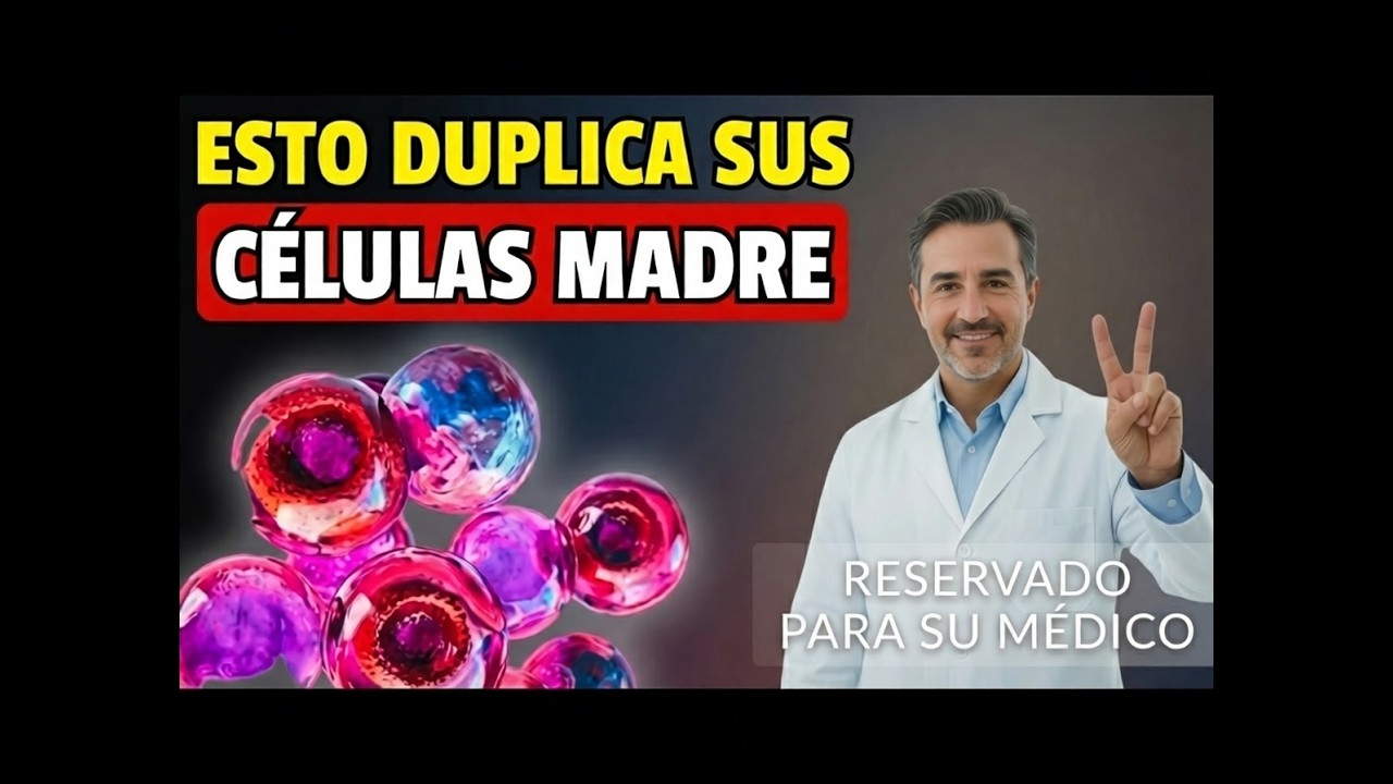 Esto DUPLICA tus CÉLULAS MADRE en 30 DÍAS — Come Estos Alimentos Todos los Días