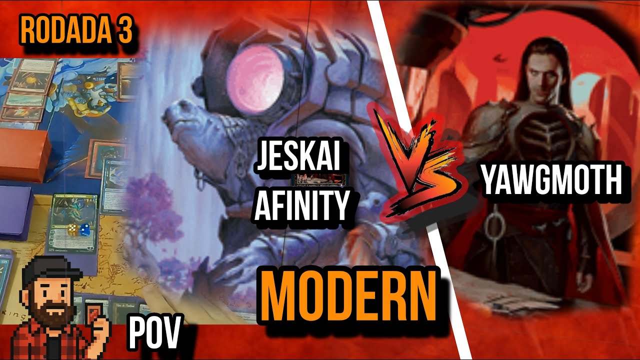 MTG Modern ▷🔥 Jeskai Affinity  vs. Yawgmoth | R3 -  2/0 (2/1/0)