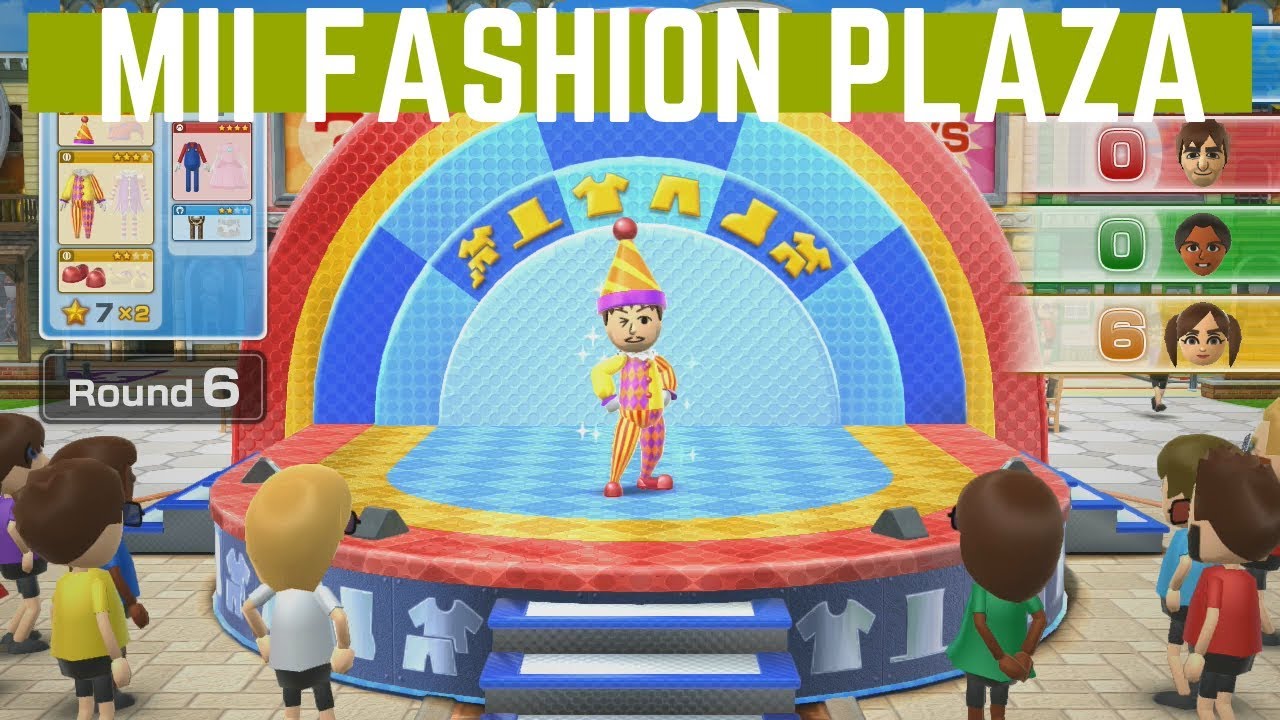 WII PARTY U | MII FASHION PLAZA (EXPERT MODE) | ANDRE PAULA SOPHIA