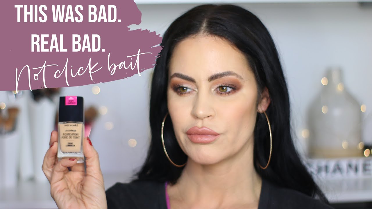 WET N WILD PHOTO FOCUS DEWY FOUNDATION WEAR TEST