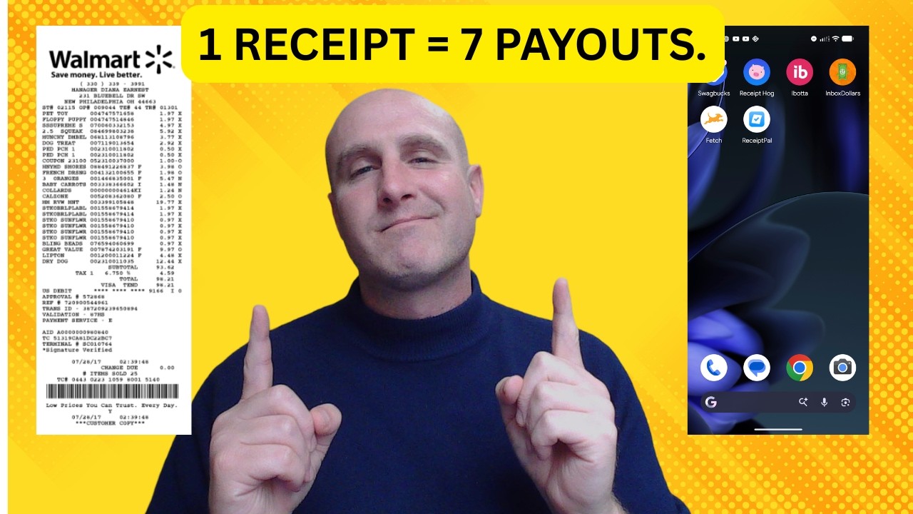 Don't Throw Away Your Receipts! 7 Apps to Scan for Double Cash Back
