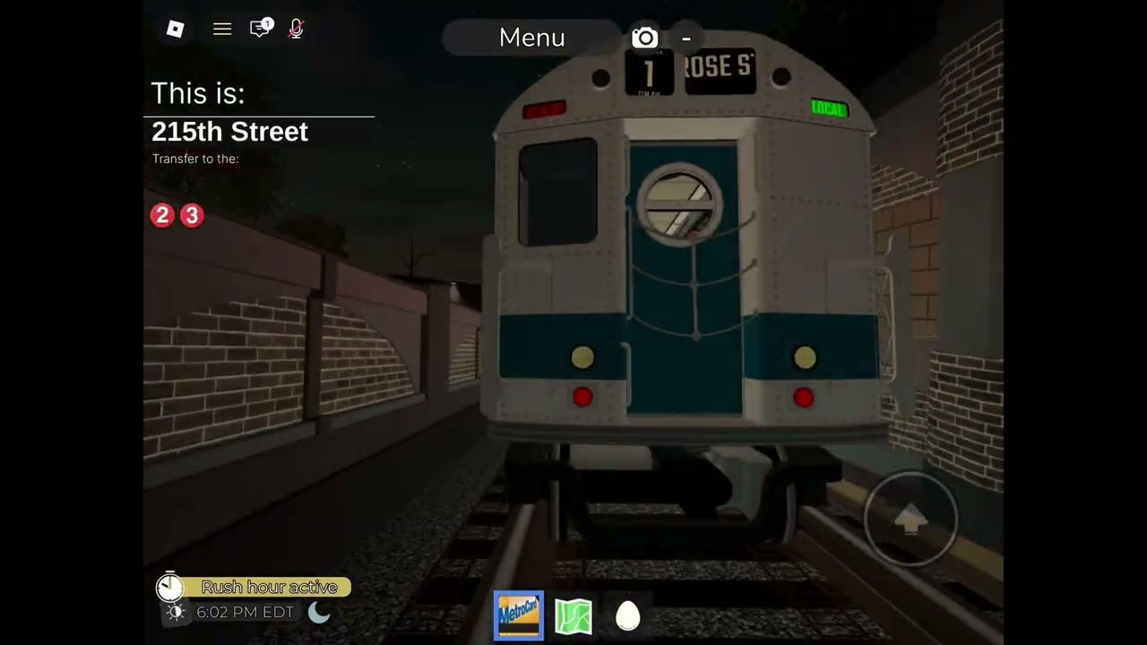 R15 1 Train Ride In NYC Subway: Automated