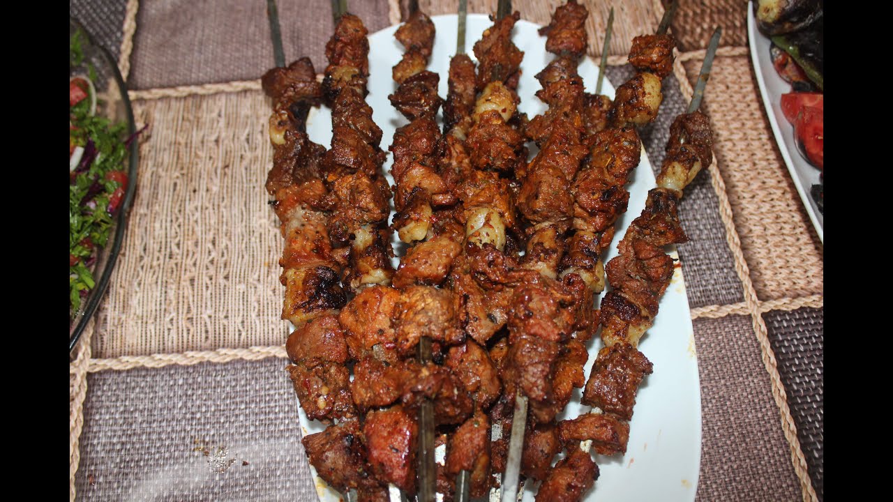 Evde Terbiyeli Şiş Kebab / Dana Eti Nasıl Yumuşatılır