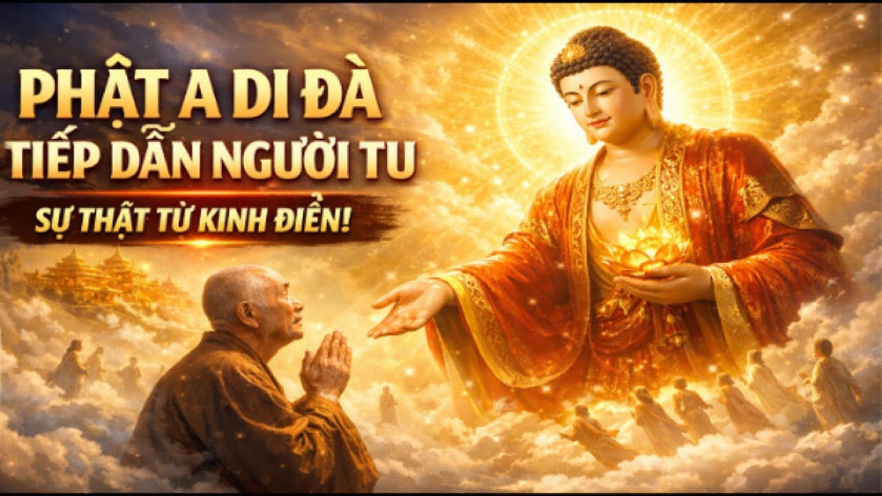 Sự Thật Phật A Di Đà Tiếp Dẫn Người  Tu  Lúc Lâm Chung