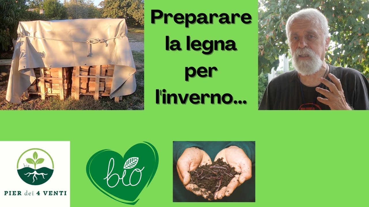 Preparare la legna per riscaldarsi in inverno, come e cosa faccio io...#Pier4Venti