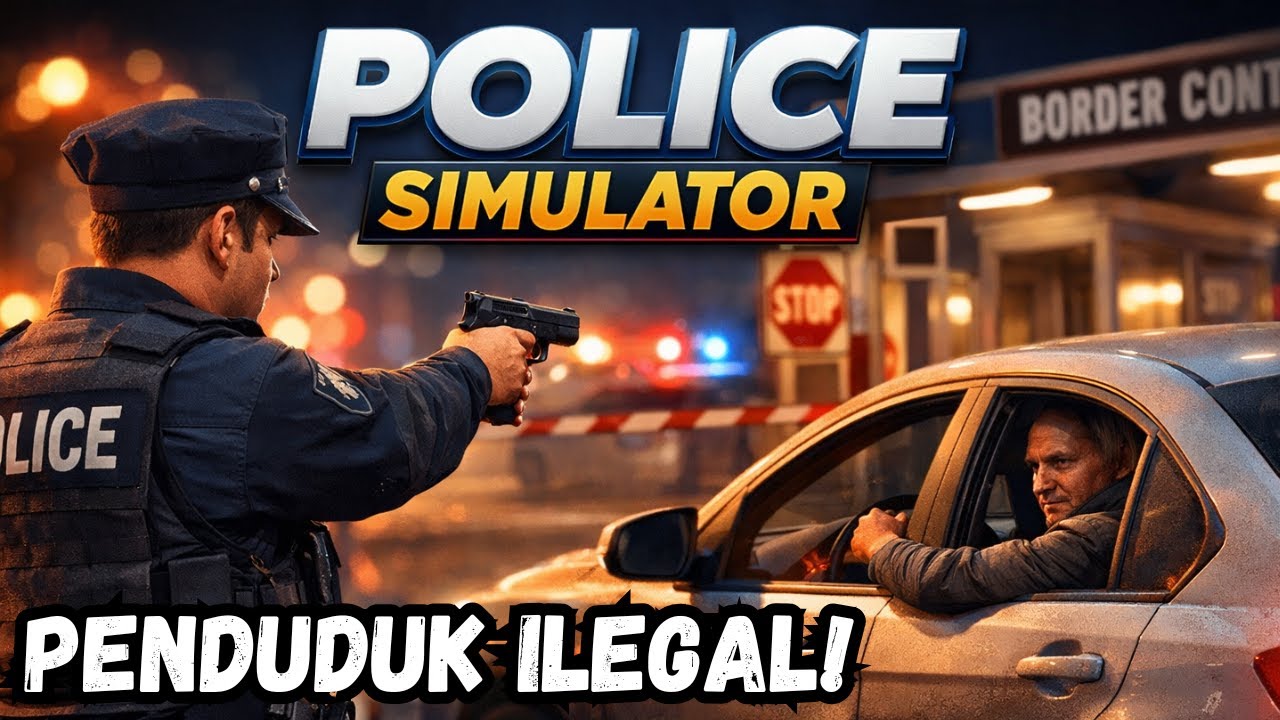 Ga ada izin, eh maksa masuk! - Police Simulator