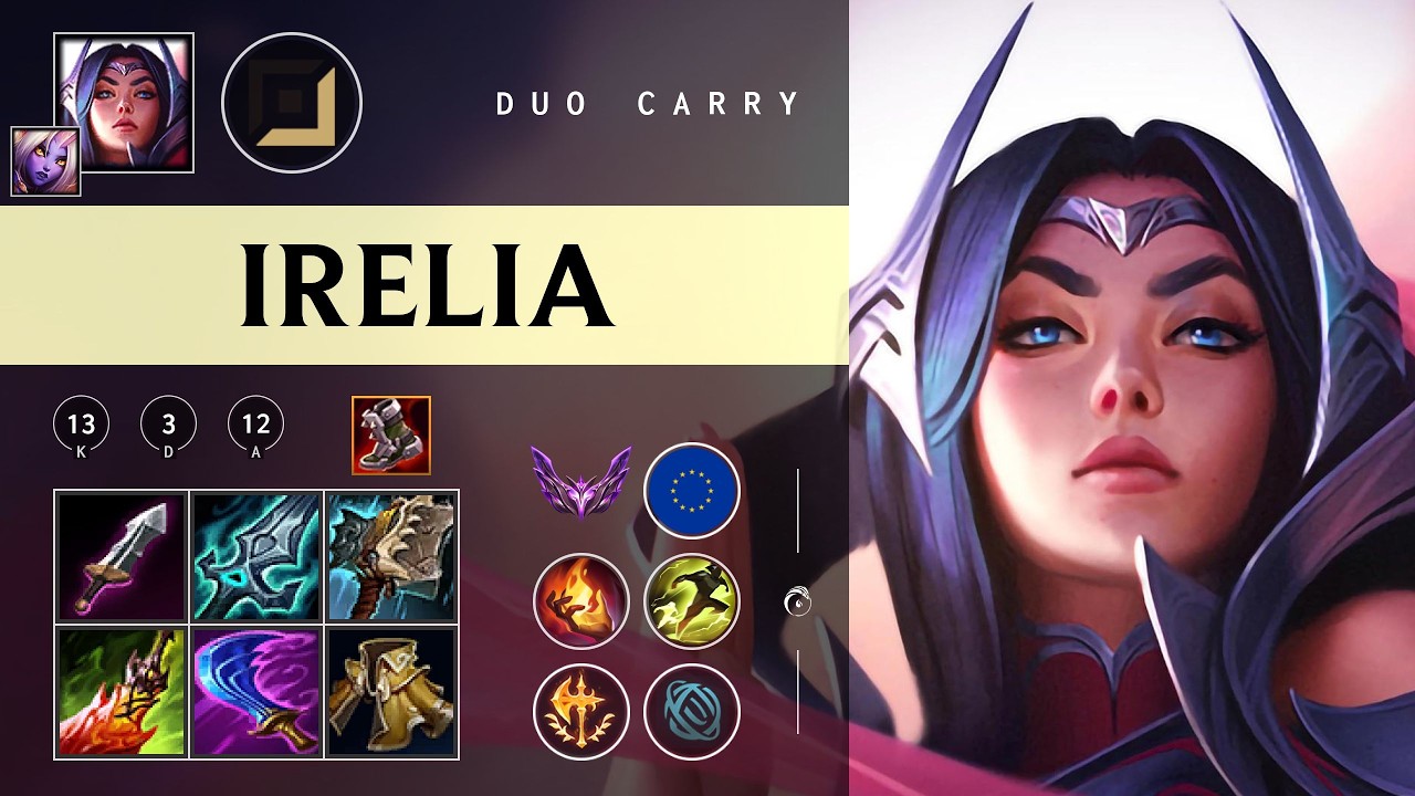 Irelia ADC vs Smolder - EUW Master Patch 26.05