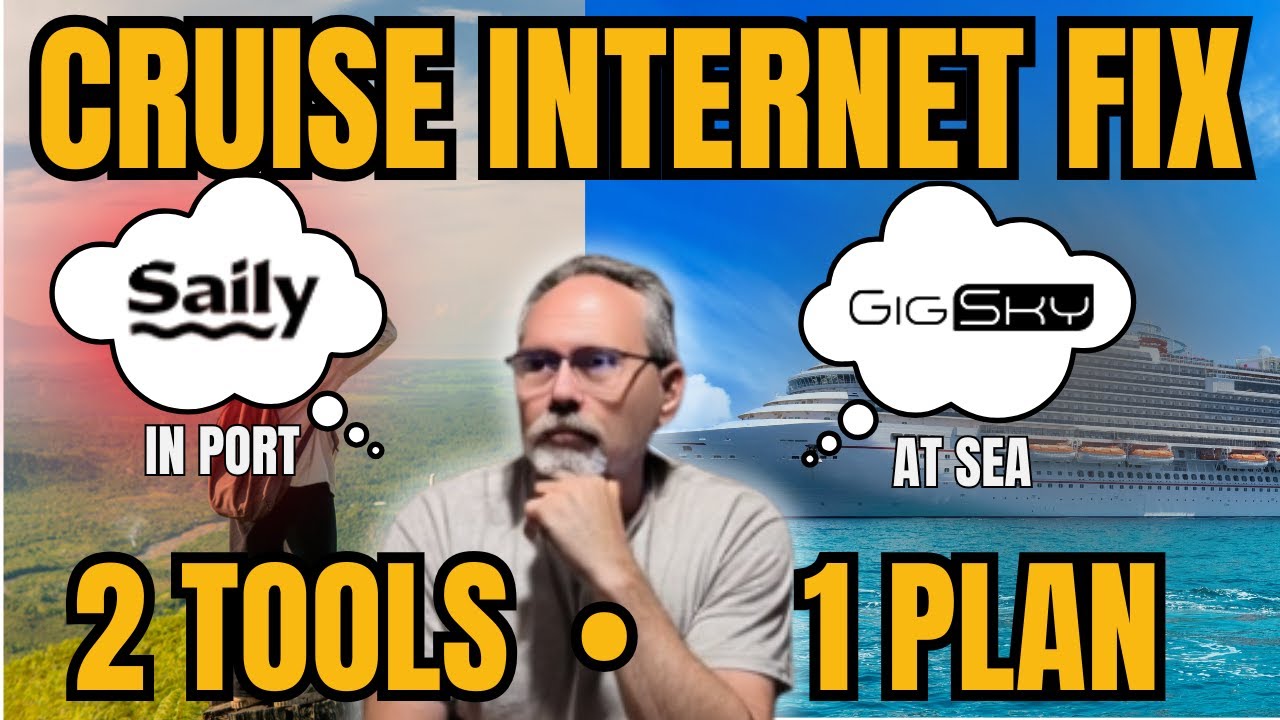 Cruise Internet in 2025: GigSky vs Saily vs Google Fi (What I’m Using This Week)