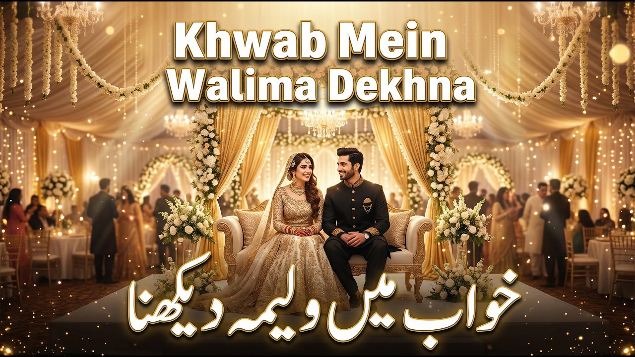 Khwab Mein Walima Dekhna Ki Tabeer | خواب میں ولیمہ دیکھنا | Mufti Saeed Saadi