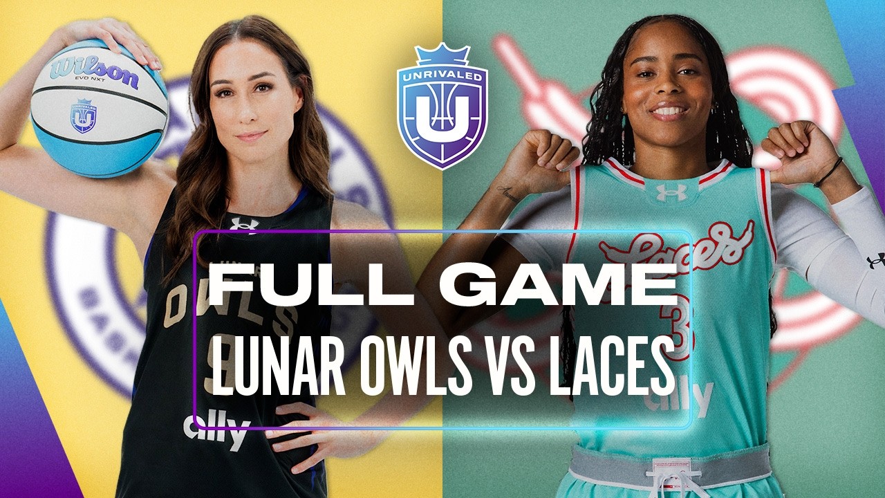 LUNAR OWLS vs. LACES | Live Game | Unrivaled Basketball
