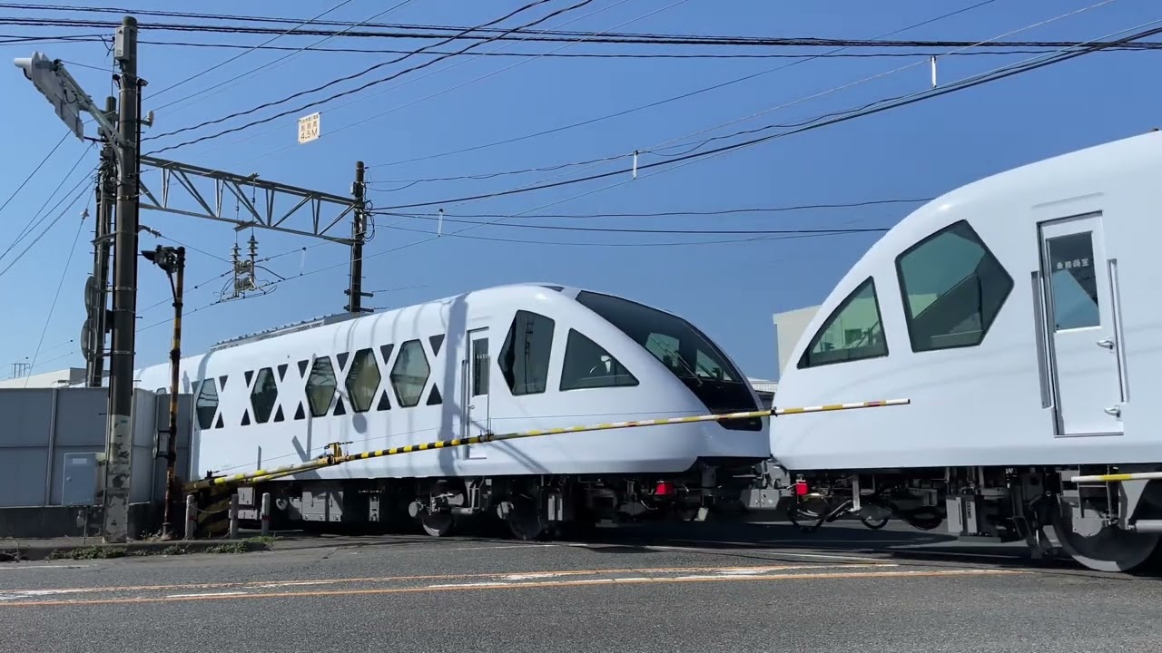 【速報版「SPACIA X」甲種輸送】東武N100系N101F+N102F  日立製作所笠戸事業所