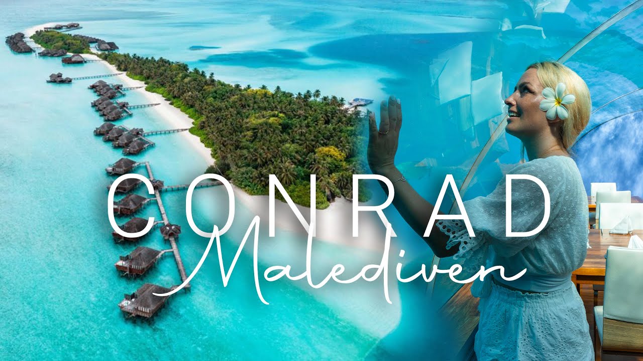 Traumunterkunft im Conrad Rangali auf den Malediven 🌊🌴🌈