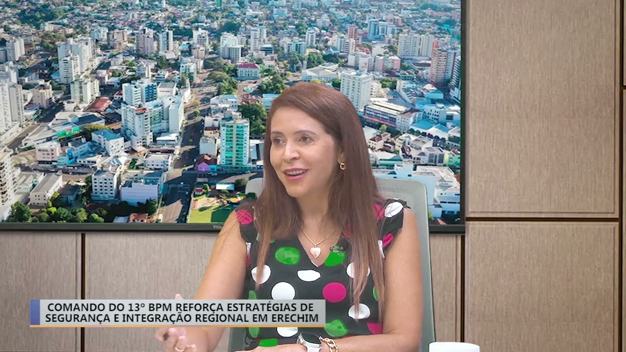 COMANDO DO 13º BPM REFORÇA ESTRATÉGIAS DE SEGURANÇA E INTEGRAÇÃO REGIONAL EM ERECHIM.