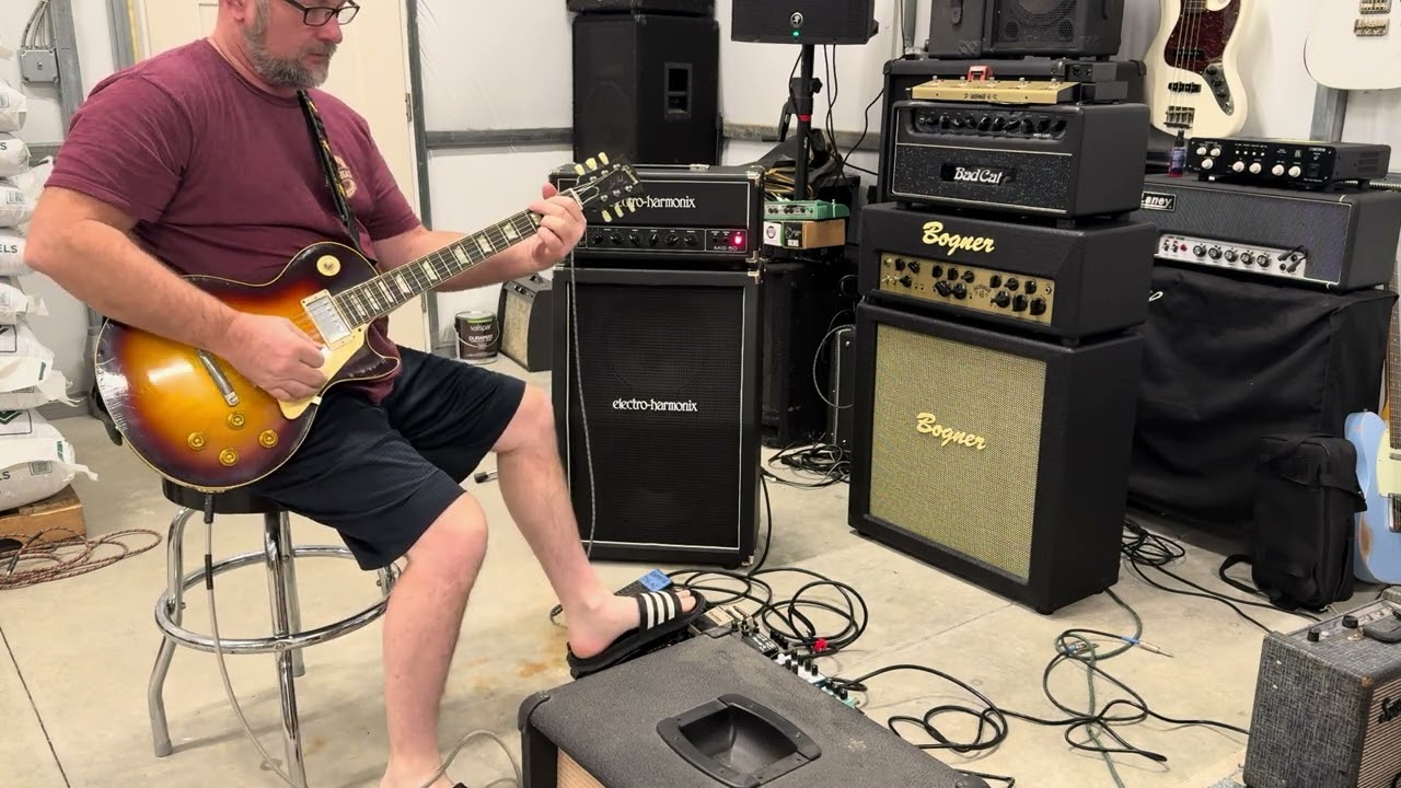 Gibson Les Paul Murphy R8 with Electro Harmonix MiG 50