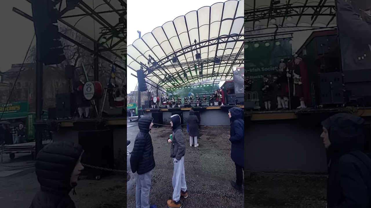 Bag pipes, St Patrick's day 