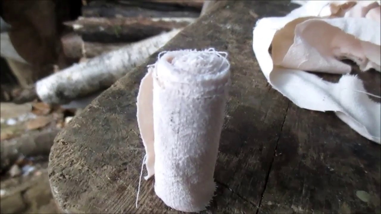 Allume-feu cire et coton,  fabrication et tests