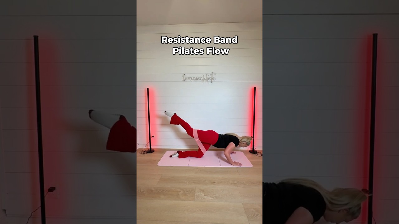 Resistance Band Mat Pilates | At Home Workout