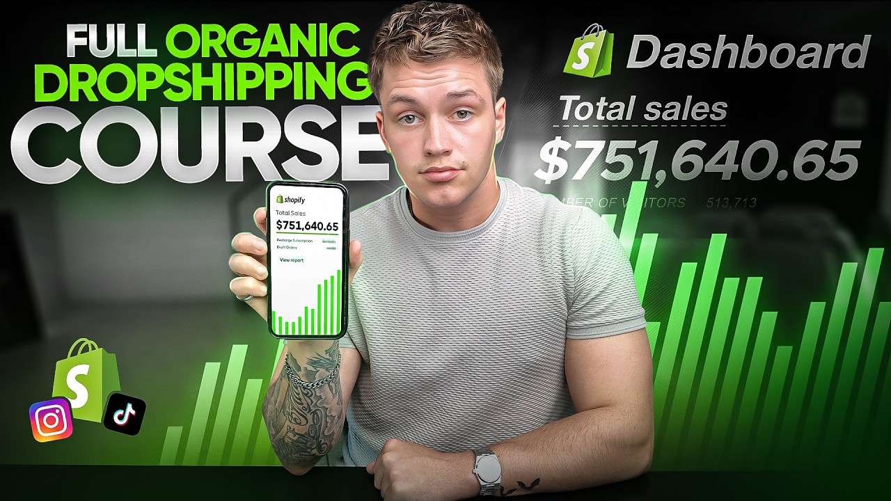Full Organic Dropshipping Course For Beginners In 2025 (6 Hours)