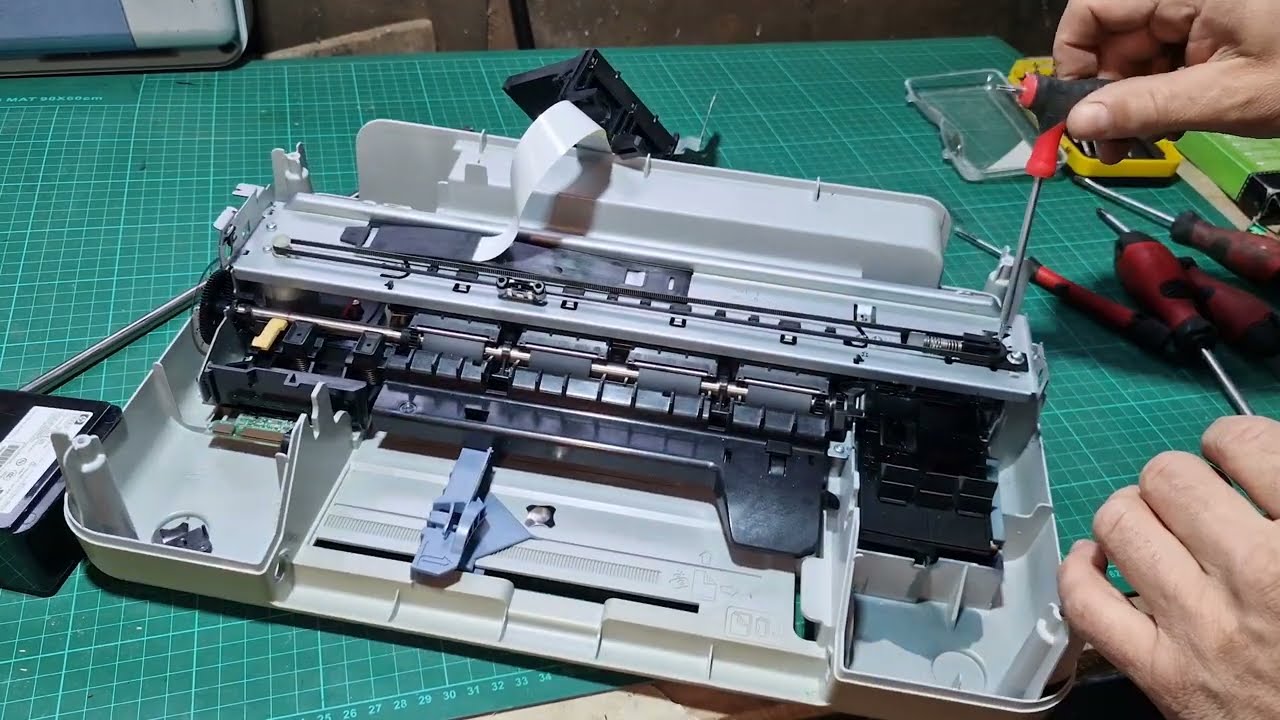 Hp Printer Disassembling– Full Internal Breakdown