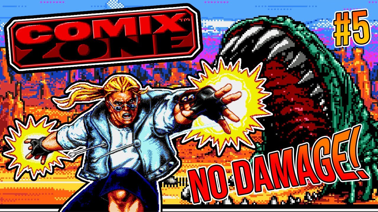 Comix Zone (Sega Genesis) | Level 5 (Full Game) | Walkthrough / Playthrough / Gameplay