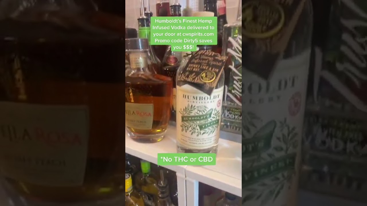 Humboldt&rsquo;s Finest Hemp Infused Vodka