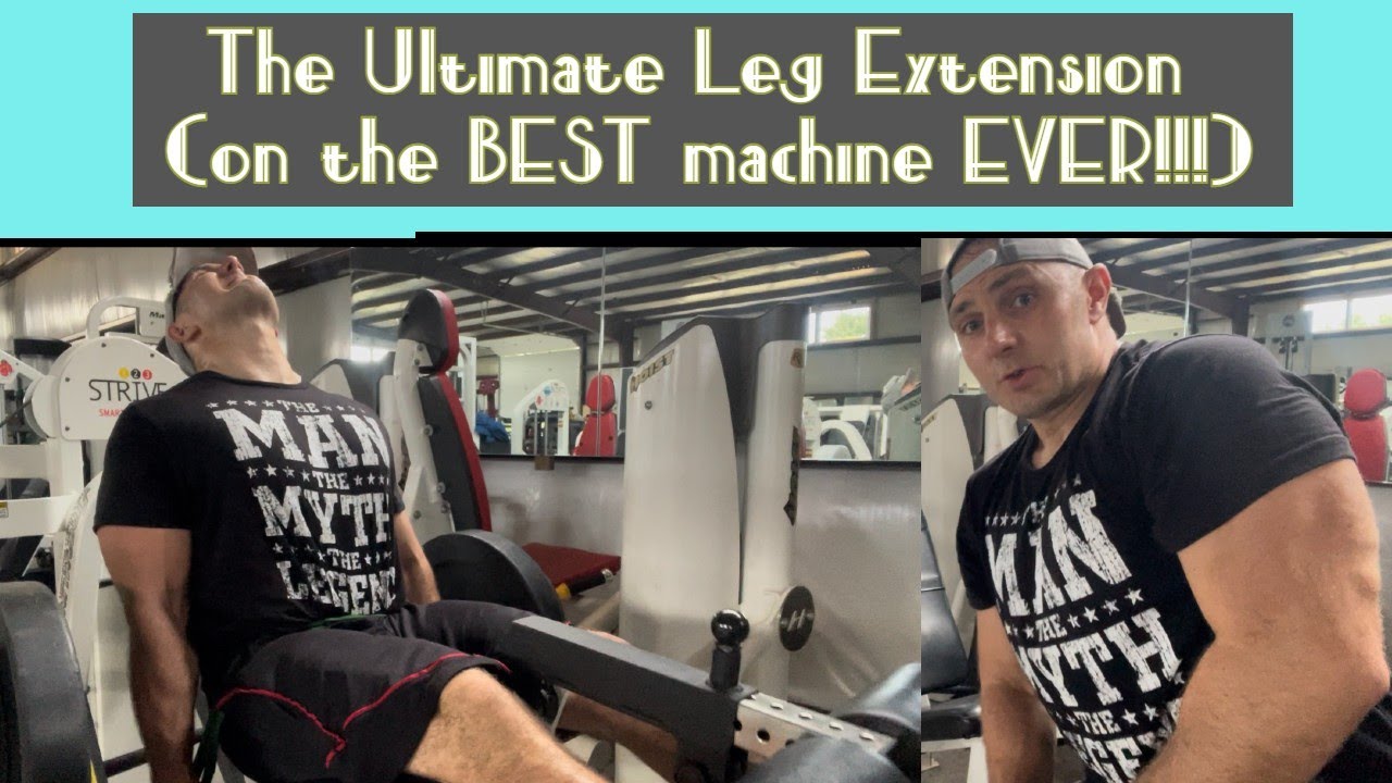 The BEST Leg Extension Technique (on the BEST Leg Extension Machine Ever Made!!!!)