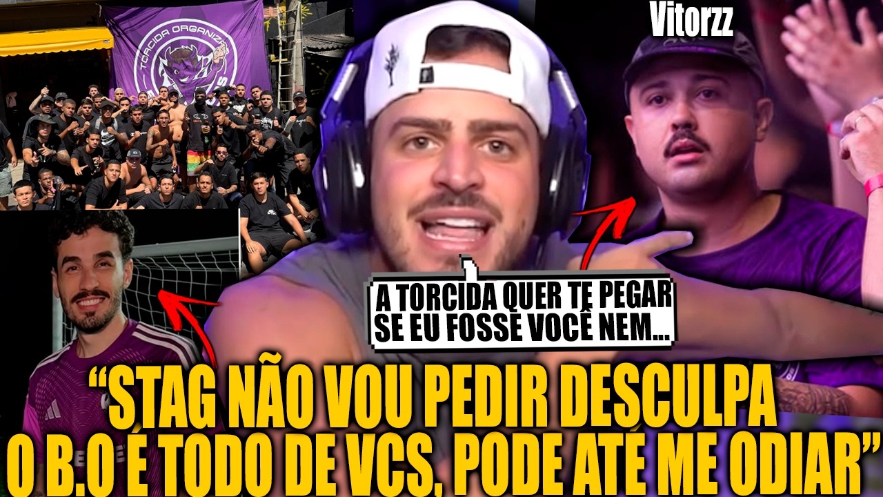 JON VLOGS MANDA RECADO PRO ALLANSTAG E AFIRMA QUE NÃO VAI PEDIR DESCULPAS PELA BRIGA ENTRE TORCIDAS!