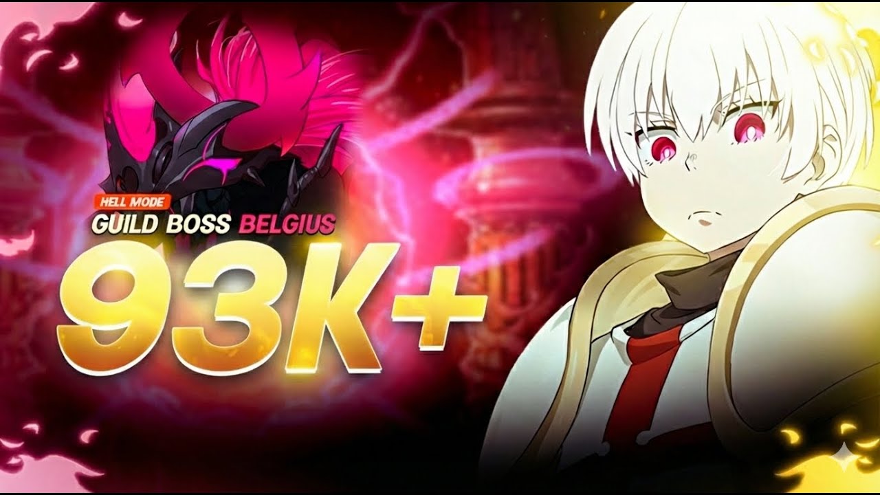 SCORE UPDATE! HOW TO 93K+ WITH SHO IN BELGIUS PUSHWEEK! [7DS: Grand Cross]