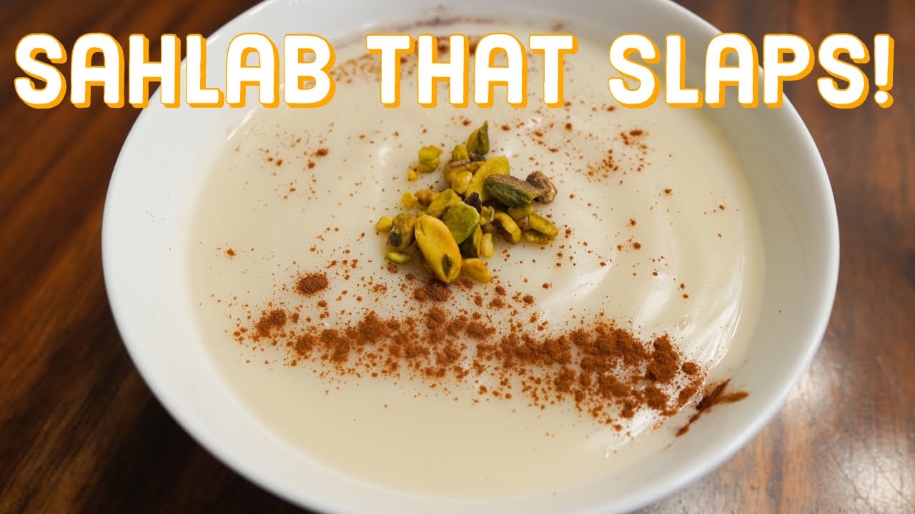 How to make Slappin Sahlab! | Arabic dessert drink! سحلب | Cooking with Mo Munchies