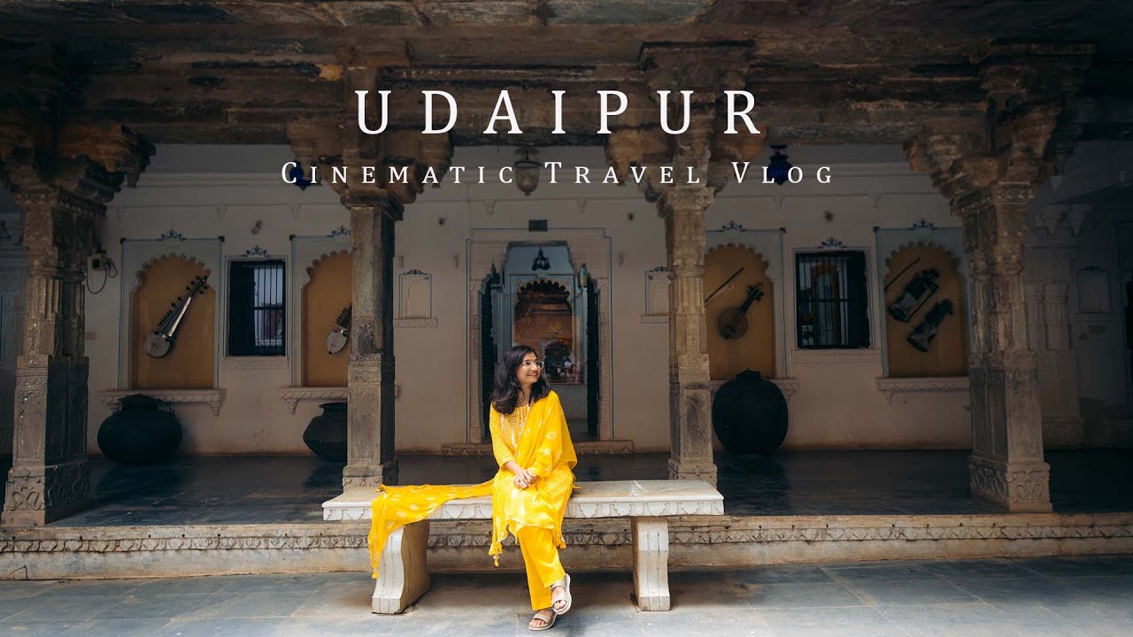 UDAIPUR Cinematic Travel Vlog | Exploring the Best city in India | 3 Days Trip to City Of Lakes