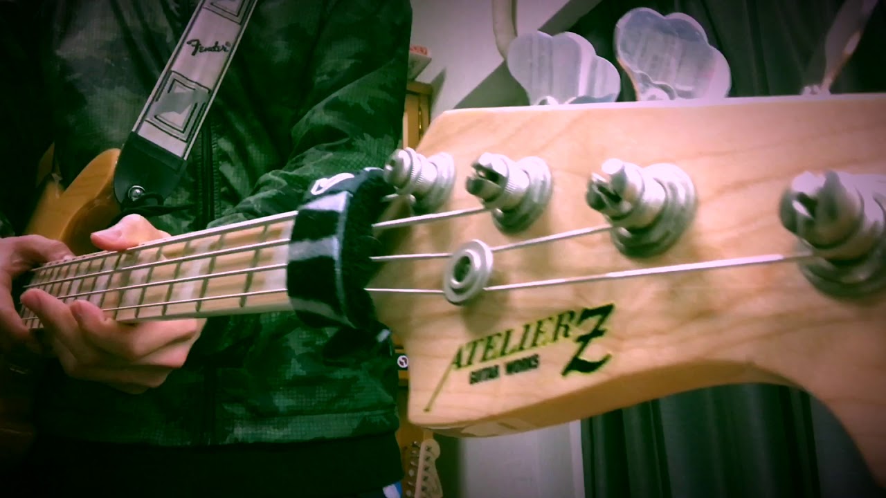 【カラスは真っ白】fake! fake!【bass cover】