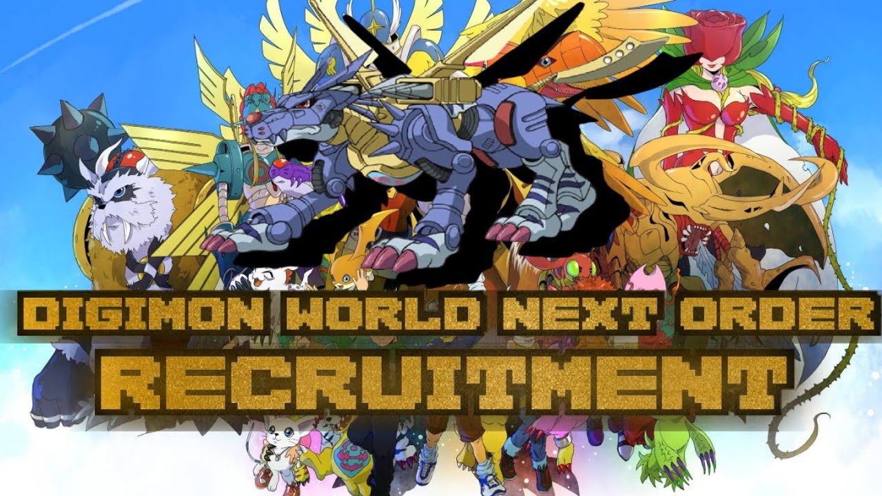 DWNO Recruitment metal garurumon