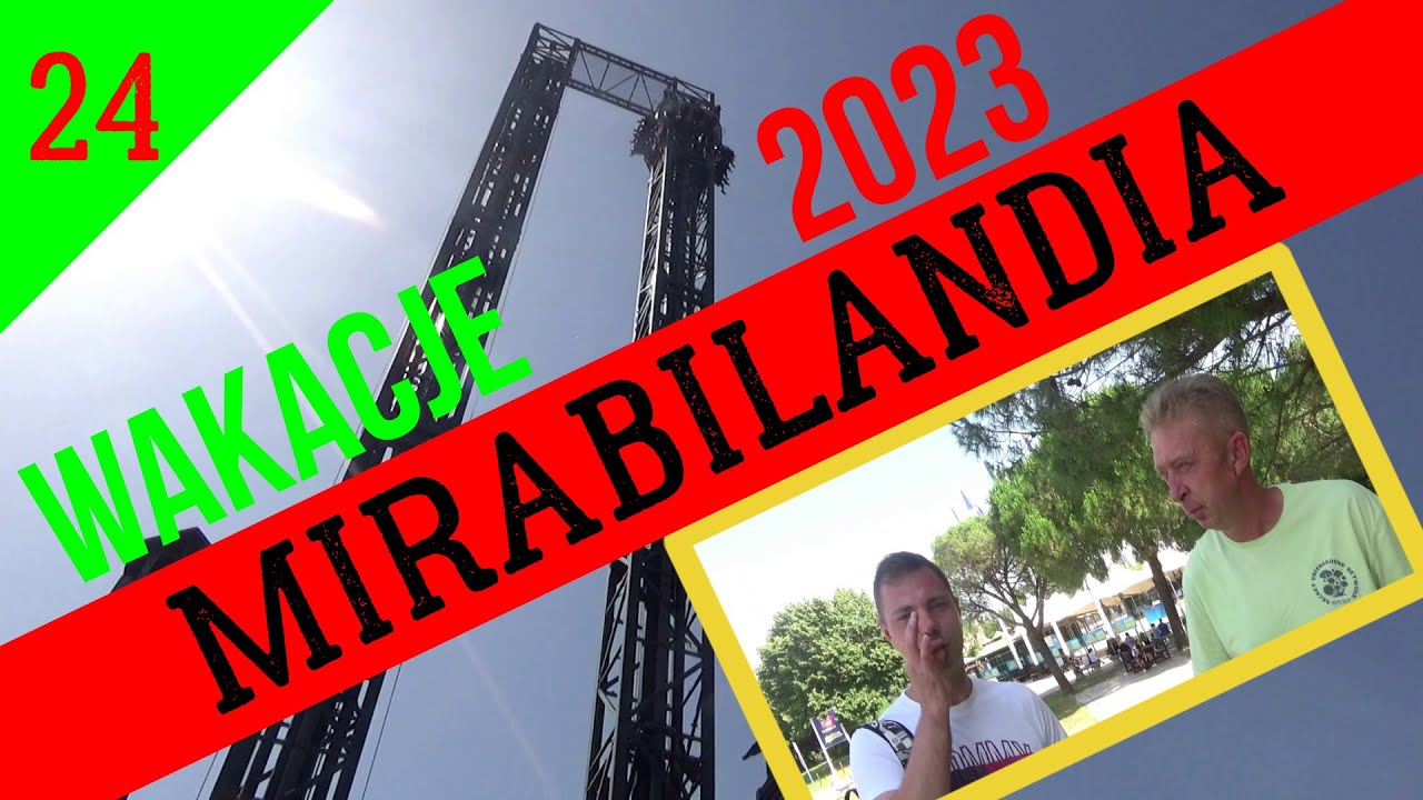 MIRABILANDIA Park rozrywki Włochy vlog #24