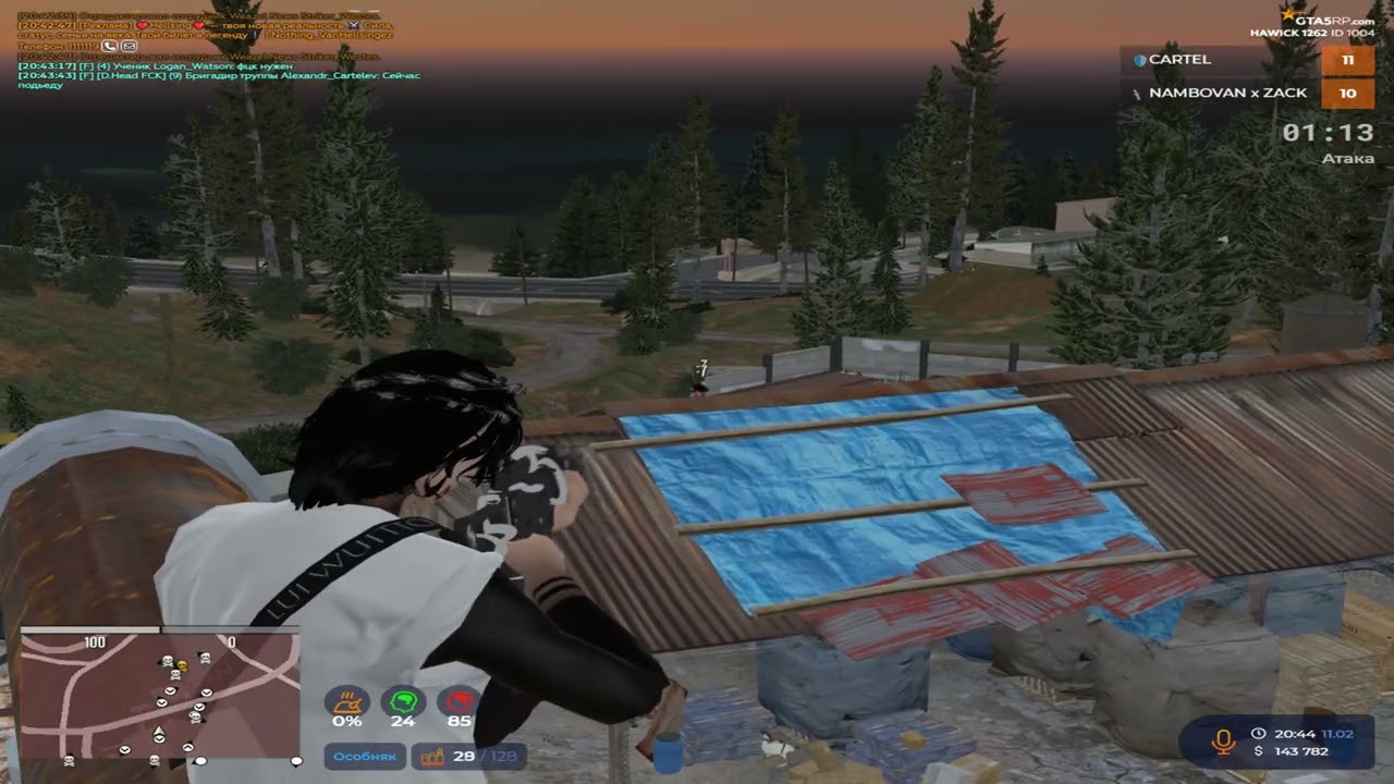 НОВАЯ ЭРА ВОЙНЫ СЕМЕЙ НА @GTA5RP // promo: exzlyy + 500k any server